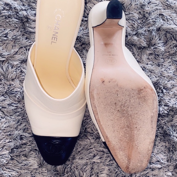 Authentic Chanel Mules - Picture 2 of 3